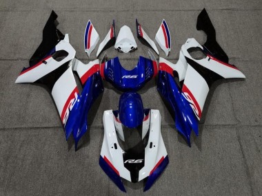 Carenado Moto Yamaha YZF R6 2017-2023 - Blanco Rojo Azul Negro Fabricantes