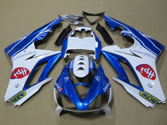 Carenados Moto Triumph Daytona 675 Triple 2006-2008 - Blanco Azul Fabricantes