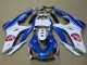 Carenados Moto Triumph Daytona 675 Triple 2006-2008 - Blanco Azul Fabricantes