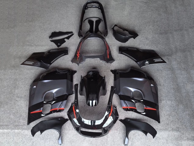 Carenados Moto Honda CBR1000F Hurricane 1987-1988 - Negro Brillante Gris Mate Rojo Línea Fabricantes