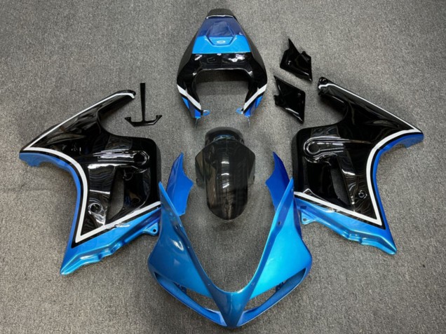 Carenados Moto Suzuki SV650 2003-2013 - Azul Brillante Negro Fabricantes