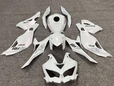 Carenados Moto Kawasaki ZX4R ZX-4RR 2019-2025 - Blanco Perla Negro Fabricantes