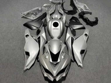 Carenados Moto Kawasaki ZX4R ZX-4RR 2019-2025 - Plata Negro Fabricantes