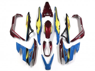 Carenados Moto Honda ADV150 2018-2021 - Azul Amarillo Rojo Fabricantes