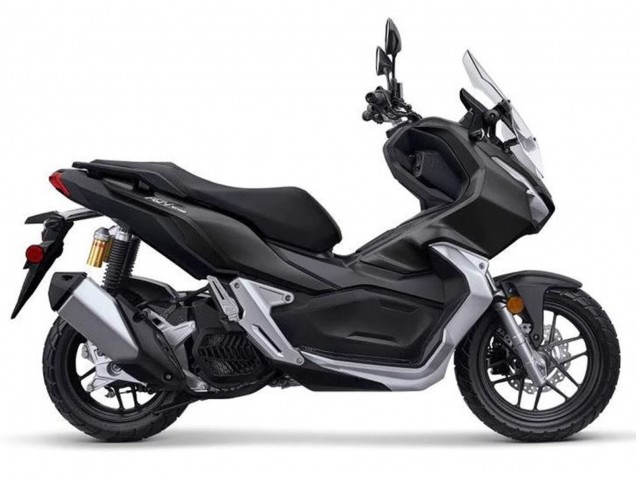 Carenados Moto Honda ADV150 2018-2021 - Plata Negro Mate Fabricantes