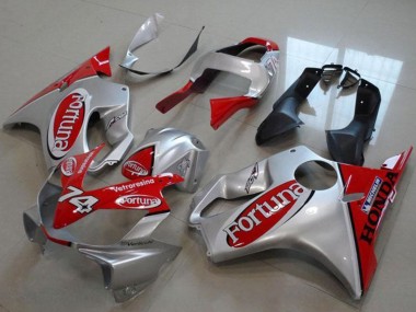 Carenados Moto Honda VTR1000 2000-2006 - Plata Rojo Fortuna 74 Fabricantes