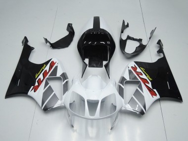 Carenados Moto Honda VTR1000 2000-2006 - Blanco Negro Brillante Fabricantes