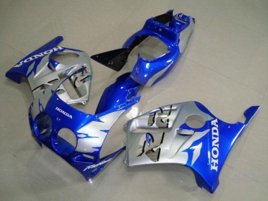 Carenados Moto Honda CBR250RR MC19 1988-1989 - Plata Azul Fabricantes