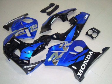Carenados Moto Honda CBR250RR MC19 1988-1989 - Azul Negro Brillante Fabricantes