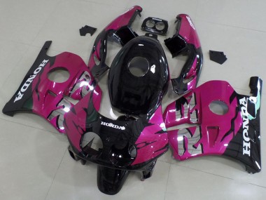 Kits Carenado Moto Honda CBR250RR MC22 1990-1998 - Rosa Negro Brillante Fabricantes