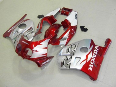 Carenados Moto Honda CBR250RR MC22 1990-1998 - Plata Rojo Fabricantes