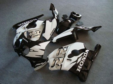 Carenado Moto Honda CBR250RR MC22 1990-1998 - Blanco Negro Brillante Fabricantes