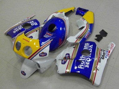 Carenados Moto Honda CBR250RR MC22 1990-1998 - Blanco Azul Amarillo Rothmans Fabricantes