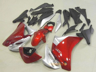 Carenado Moto Honda CBR250RR 2011-2015 - Plata Rojo Fabricantes