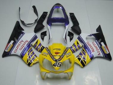 Carenados Moto Honda CBR600 F4i 2001-2003 - Amarillo Blanco Azul Negro Rojo Nastro Azzurro Fabricantes