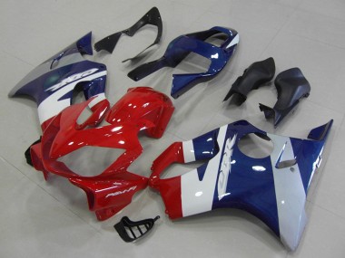 Carenados Moto Honda CBR600 F4i 2001-2003 - Blanco Azul Rojo Fabricantes