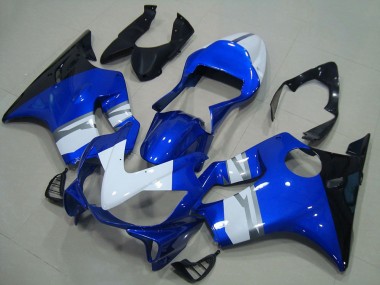 Carenados Moto Honda CBR600 F4i 2001-2003 - Blanco Azul Negro Brillante Fabricantes