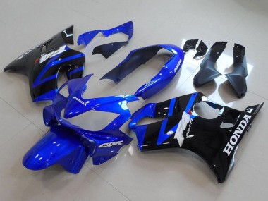 Carenado Moto Honda CBR600 F4i 2004-2007 - Azul Negro Brillante Fabricantes
