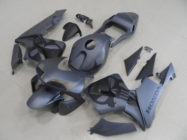 Carenados Moto Honda CBR600RR 2003-2004 - Gris Mate Negro Fabricantes