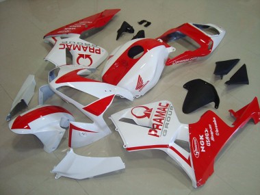 Carenados Moto Honda CBR600RR 2003-2004 - Blanco Rojo Pramac Fabricantes