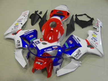 Carenados Moto Honda CBR600RR 2005-2006 - Blanco Rojo Azul Madif Fabricantes