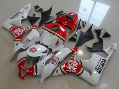 Carenados Moto Honda CBR600RR 2007-2008 - Blanco Rojo Lucky Strike Fabricantes