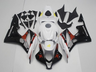Carenados Moto Honda CBR600RR 2007-2008 - Blanco Rojo Amarillo Negro Brillante Limited Edition Fabricantes