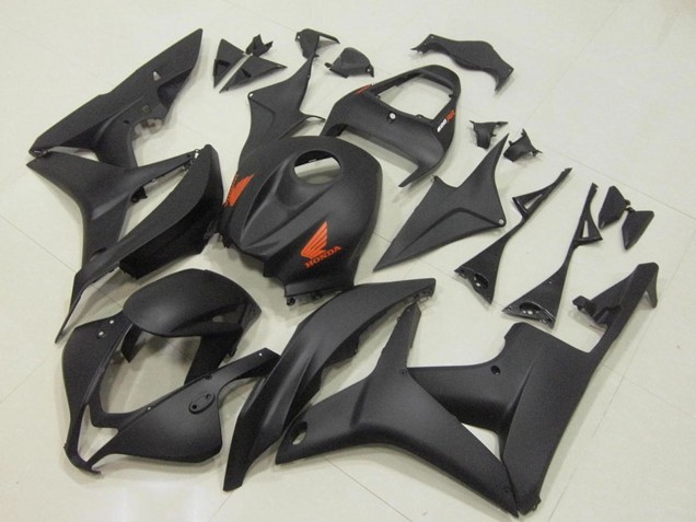 Carenado Moto Honda CBR600RR 2007-2008 - Negro Mate Rojo Fabricantes