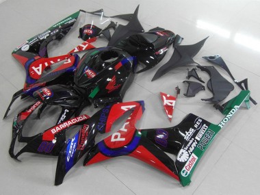 Carenados Moto Honda CBR600RR 2007-2008 - Negro Brillante Rojo Azul Pata Fabricantes