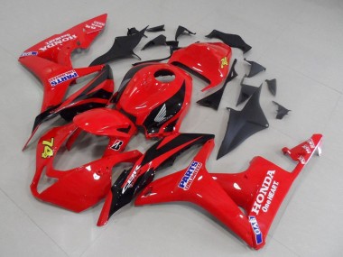 Carenados Moto Honda CBR600RR 2007-2008 - Rojo Negro Brillante Carrera Unlimited Parts 74 Fabricantes