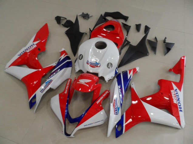 Carenados Moto Honda CBR600RR 2007-2008 - Blanco Rojo Azul Fabricantes