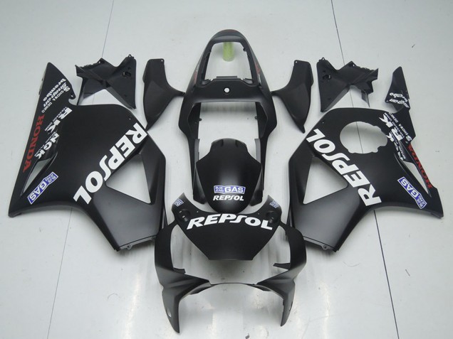 Carenados Moto Honda CBR900RR 954 2002-2003 - Negro Mate Repsol Fabricantes