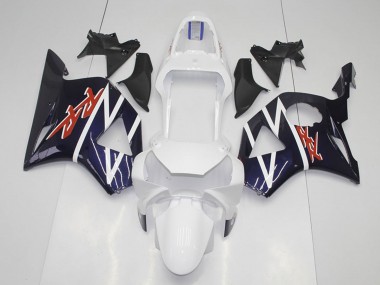Carenados Moto Honda CBR900RR 954 2002-2003 - Azul Oscuro Blanco Fabricantes