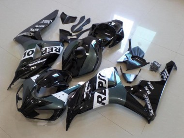 Carenado Moto Honda CBR1000RR 2006-2007 - Gris Blanco Negro Brillante Repsol Fabricantes