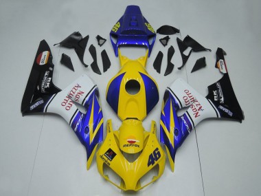 Carenados Moto Honda CBR1000RR 2006-2007 - Azul Amarillo Blanco Negro Brillante Rojo Nastro Azzurro Fabricantes