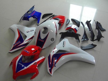 Carenado Moto Honda CBR1000RR 2008-2011 - Blanco Rojo Azul HRC Fabricantes
