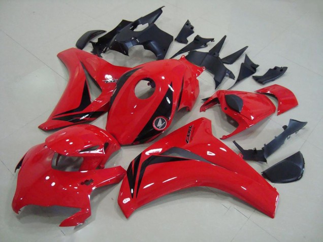 Kits Carenado Moto Honda CBR1000RR 2008-2011 - Rojo Negro Brillante OEM Estilo Fabricantes