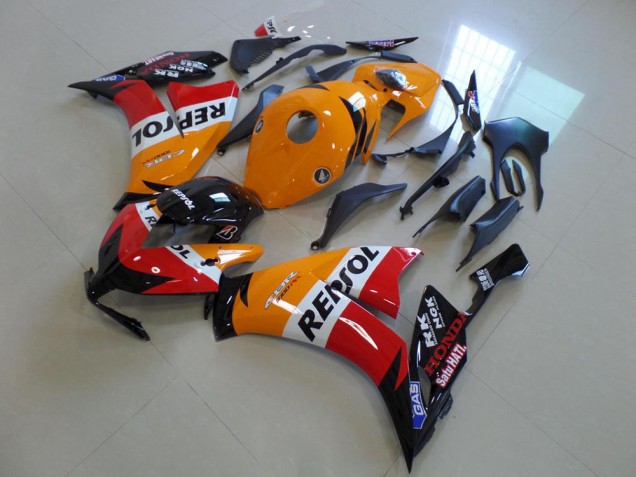 Carenado Moto Honda CBR1000RR 2012-2016 - Naranja Blanco Rojo Negro Brillante Repsol Fabricantes
