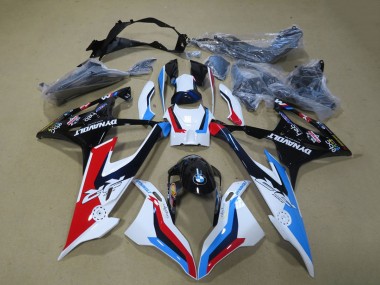 Carenado Moto BMW S1000RR 2019-2022 - Blanco Azul Rojo Negro Fabricantes