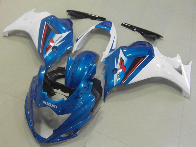 Carenados Moto Suzuki GSX650F 2008-2013 - Blanco Azul Fabricantes