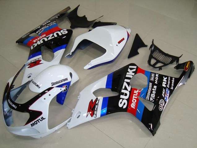 Carenados Moto Suzuki GSXR 1000 2000-2002 - Blanco Azul Negro Rojo Motul Fabricantes