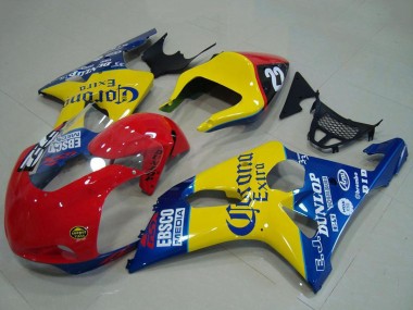 Carenados Moto Suzuki GSXR 1000 2000-2002 - Amarillo Rojo Azul Corona Carrera Fabricantes