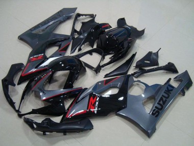 Carenados Moto Suzuki GSXR 1000 2005-2006 - Negro Brillante Negro Mate Rojo Fabricantes