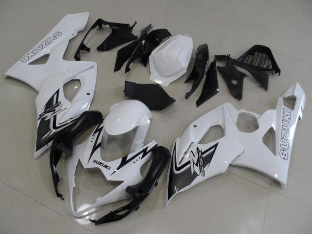 Carenado Moto Suzuki GSXR 1000 2005-2006 - Blanco Negro Fabricantes