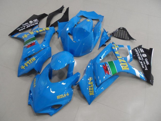 Carenados Moto Suzuki GSXR 1000 2007-2008 - Azul Amarillo Negro Rizla Carrera Fabricantes
