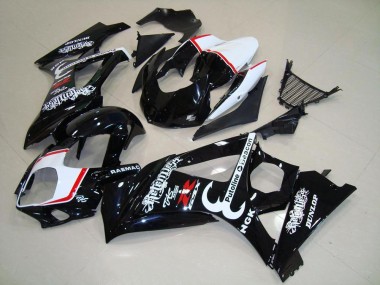 Carenados Moto Suzuki GSXR 1000 2007-2008 - Negro Brillante Rojo Relentless Fabricantes