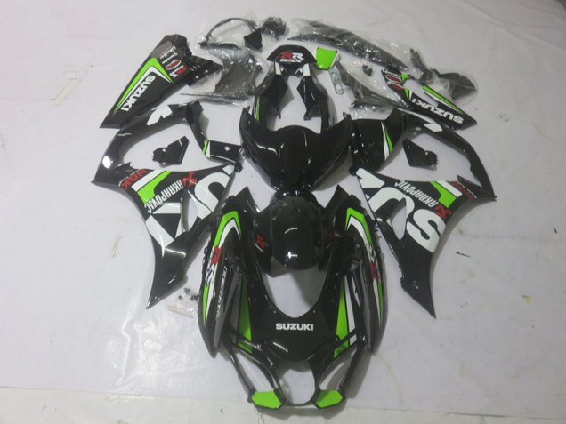 Carenados Moto Suzuki GSXR 1000 2017-2024 - Negro Brillante Verde Blanco Fabricantes