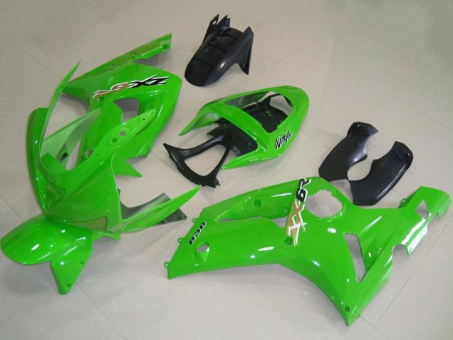 Carenados Moto Kawasaki ZX6R 2003-2004 - Verde Fabricantes
