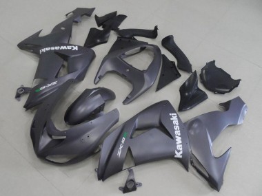 Carenados Moto Kawasaki ZX10R 2006-2007 - Gris Mate Blanco Calcomanía Fabricantes