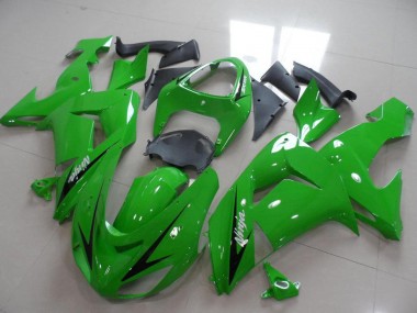 Carenados Moto Kawasaki ZX10R 2006-2007 - Verde Negro Raya Fabricantes